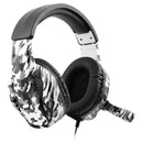 Groes GamingHeadset mit Mikrofon fr PS4 PS5 PC Xbox One Switch  Ergonomisches Design bequemer Tragekomfort  Grau Camouflage