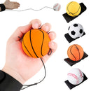 MiniHandgelenkSprungballSet  Langlebig Inklusive Basketball Fuball Baseball  Tennis  Perfekt fr Karneval Halloween Weihnachten Ostern Thanksgiving